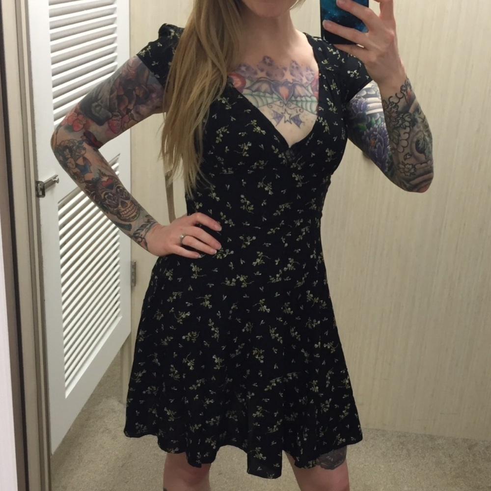 Denim & Supply Ralph Lauren Fit Flare Mini Dress